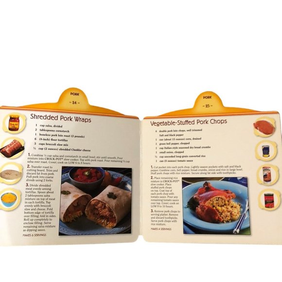 Rival Crock-Pot Slow Cooker Recipes Book 2008 Used Cookbook - Picture 7 of 16